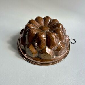 Early 20th Century Hammered Copper Mould
